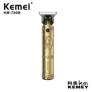 Km-700b professional hairdressing cut hollow-out cutter body exquisite carved USB charging thumbnail
