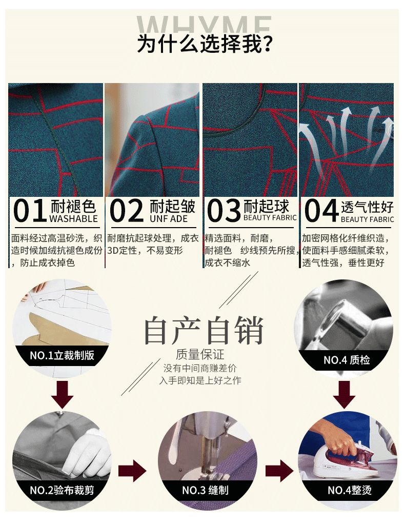 A 60-year-old middle-aged and elderly woman. Her mother wears a thin outer suit. Her grandmother wears spring and autumn clothes. Her mother-in-law wears clothes. Her wife is 70 years old detail image 4
