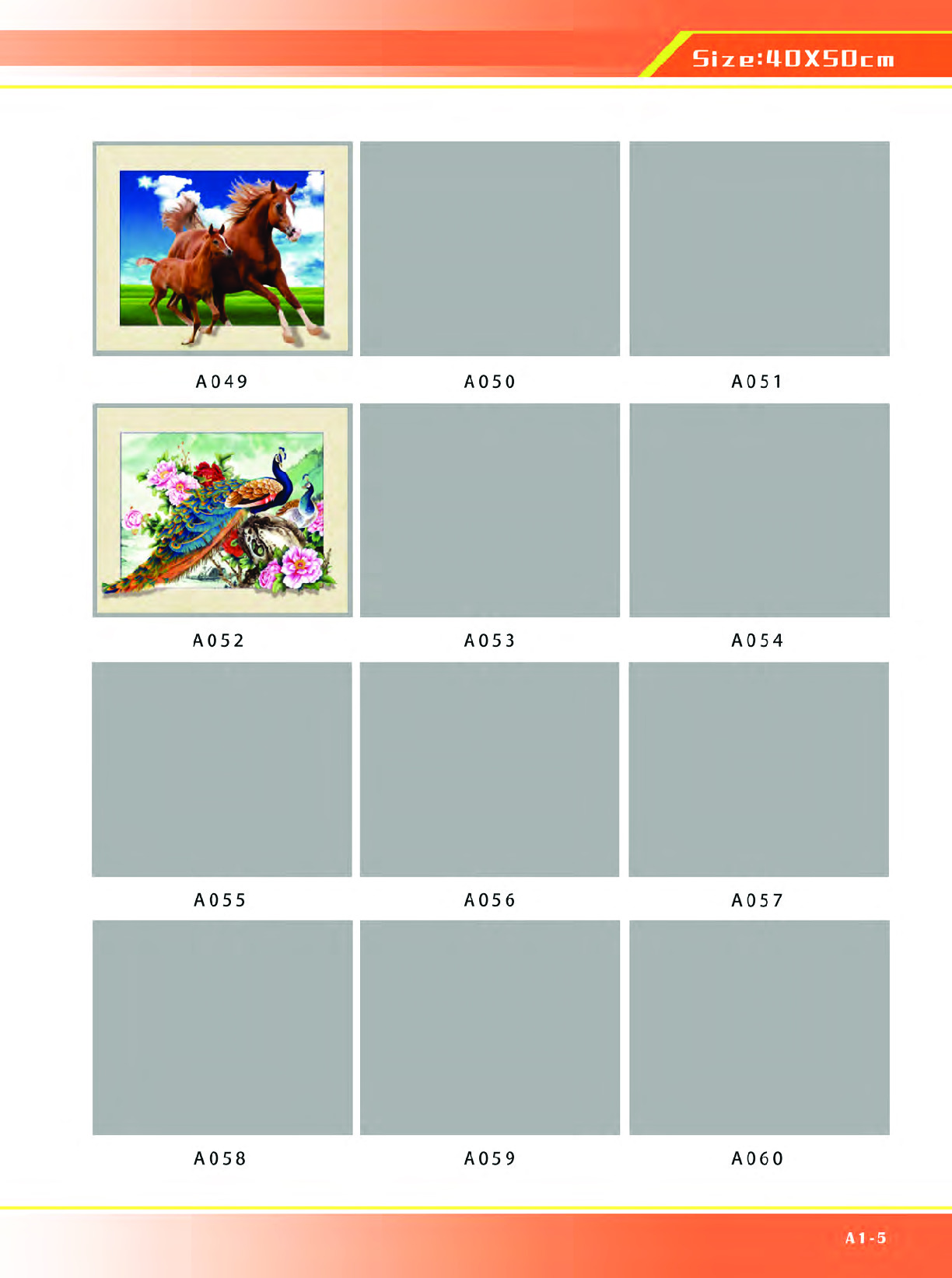 厂家直销 高清立体装饰画，5D纳米水晶画 40X50CM 663金框详情图5