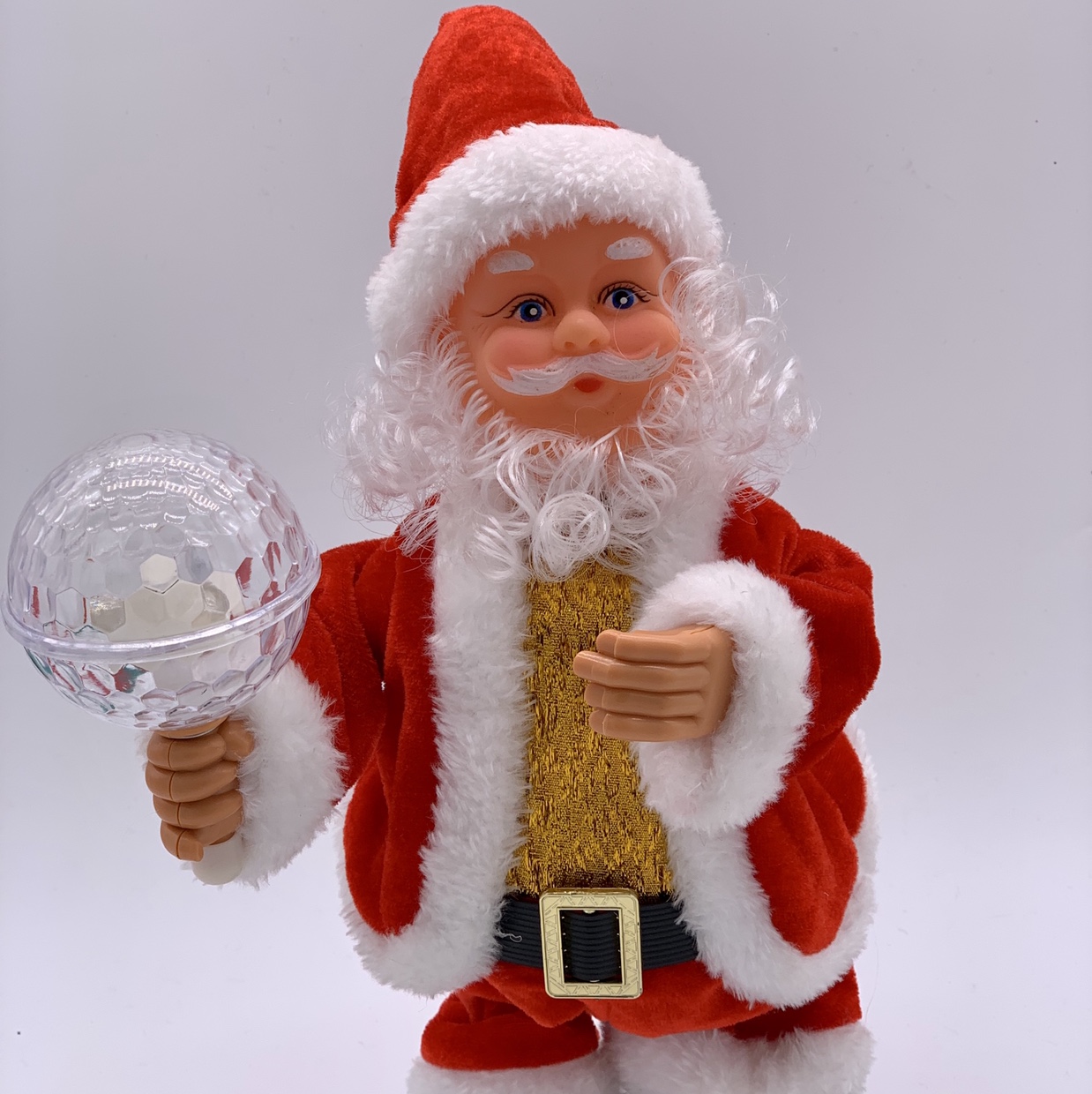 30-centimeter spinning ball Santa Claus