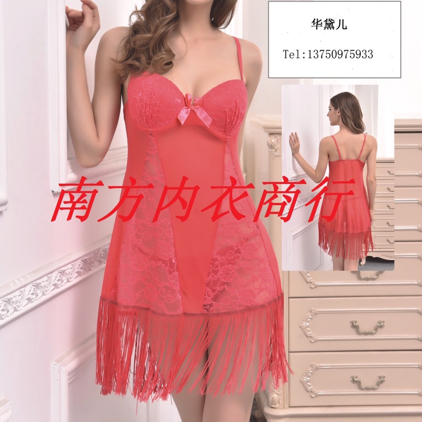 2020欧美性感PLUS情趣内衣罩杯钢托胸垫聚拢女式欧美性感睡衣