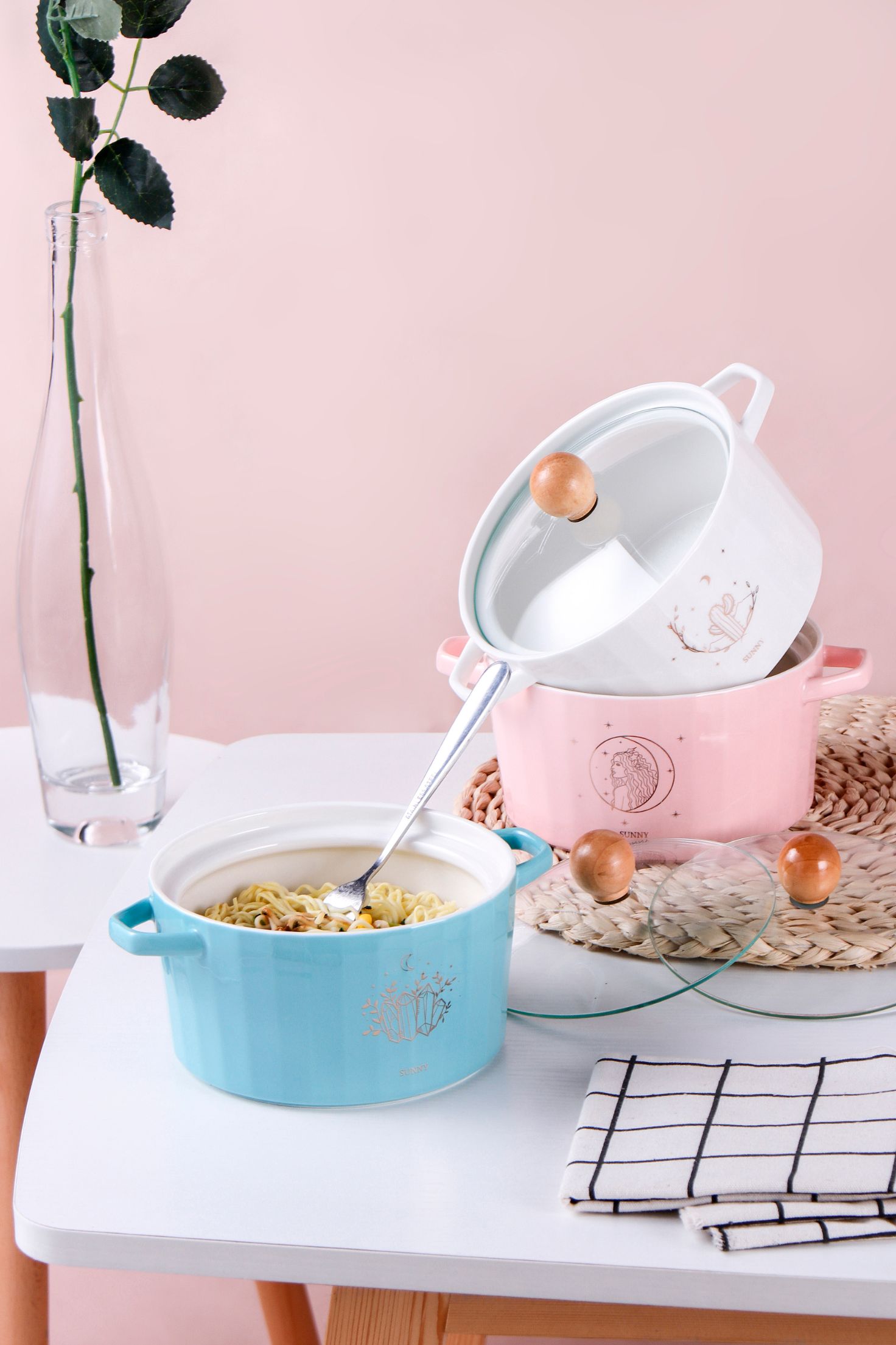 Fashion Nordic Pattern Polygonal Bowl Gsjy3266 undefined