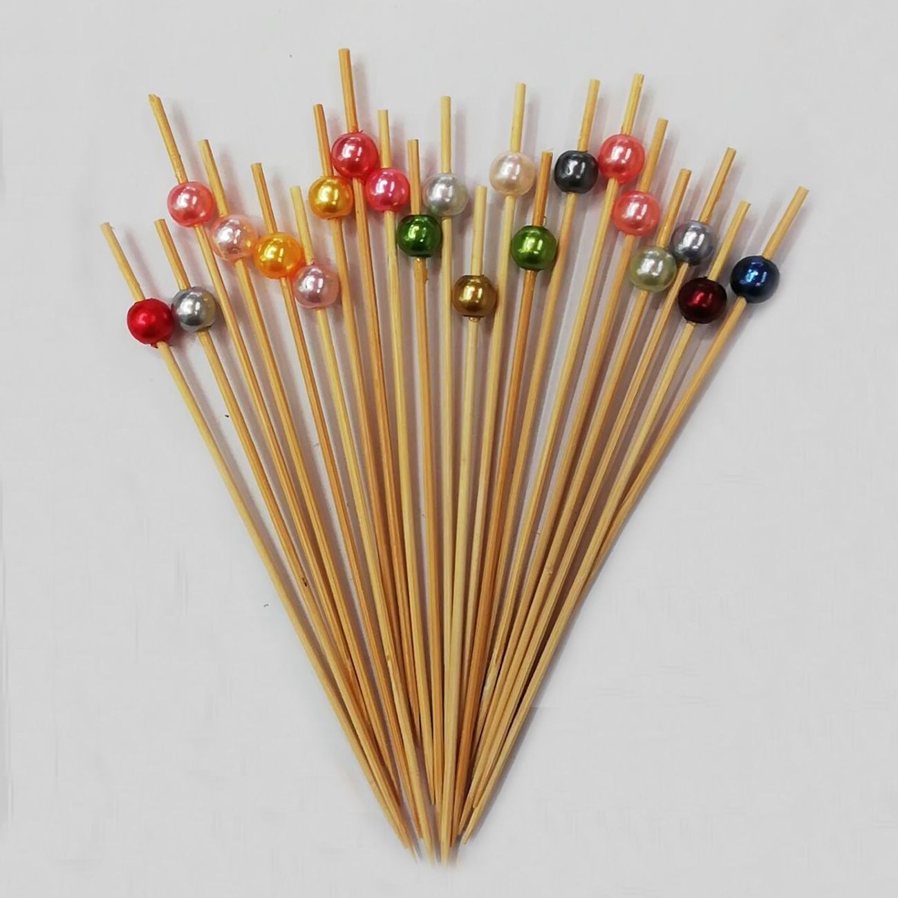Disposable bamboo bamboo quality creative fruit bamboo stick barbecue bamboo stick manufacturers direct sale thumbnail