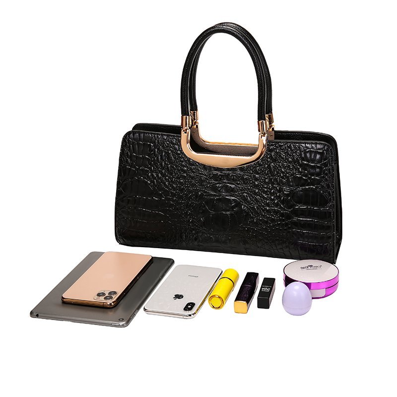 鳄鱼纹pu女包 大牌详情图4