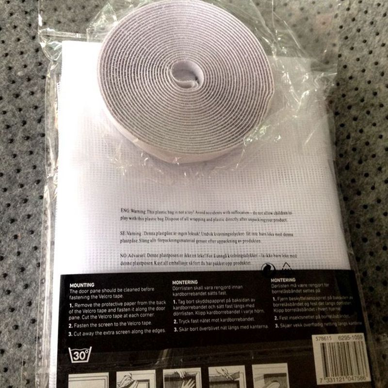 厂家直销 1cm*5.6m现货供应简易纱窗专用强力背胶魔术贴分条详情图5