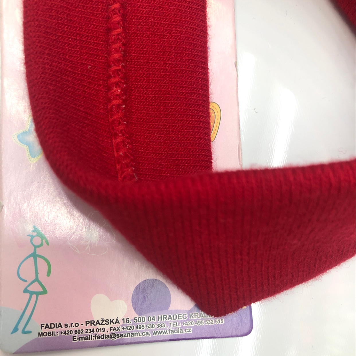 Sports Headband Letters Hello! Specification drawing