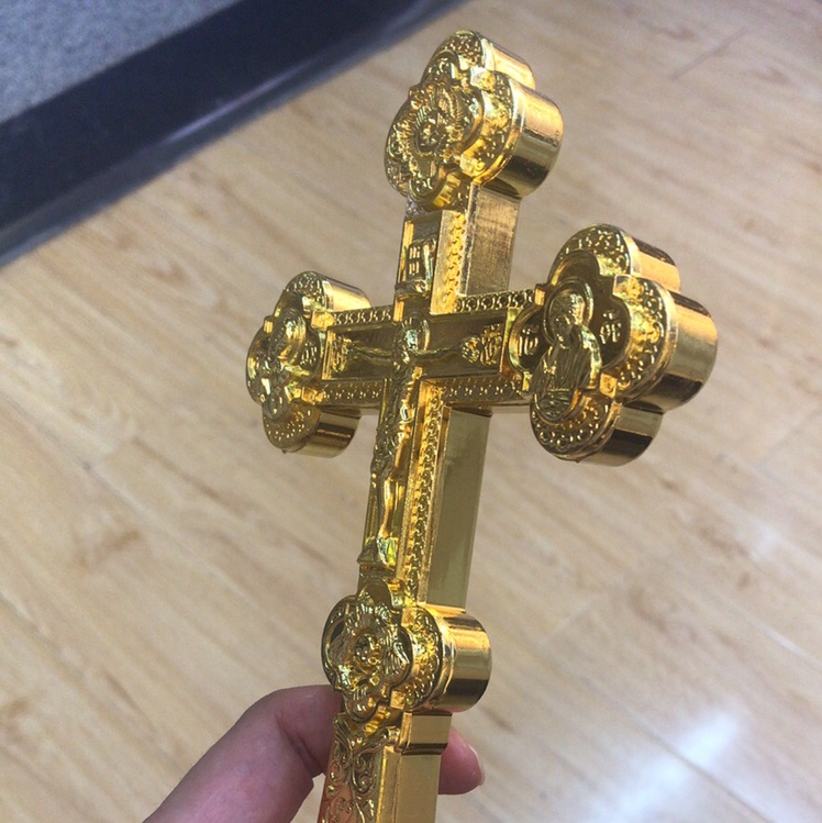Christian, Catholic, alloy cross handicrafts. Church supplies, prayer supplies details Picture