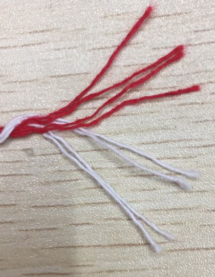 Colorful double-strand cotton balls Specification image