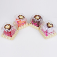 宾果士方盒巧克力蛋糕毛巾创意礼品结婚婚庆公司活动可批发