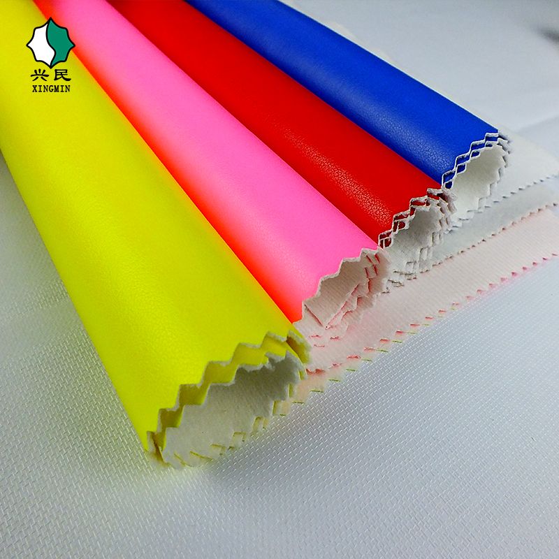 Xingmin Leather pu cotton-like velvet r61 artificial leather luggage, sports goods, protective gear, pu leather fabric processing and customization Specification image