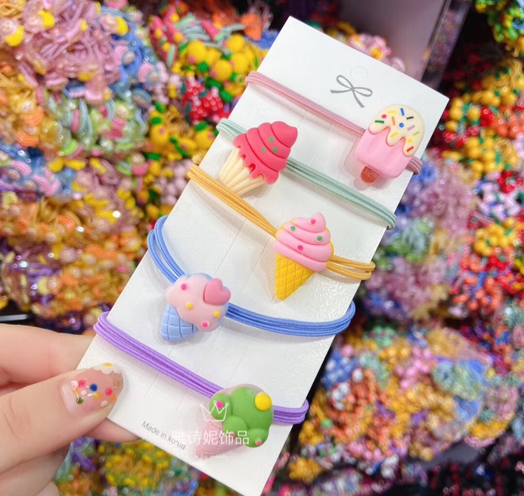 Ice cream Korean head rope