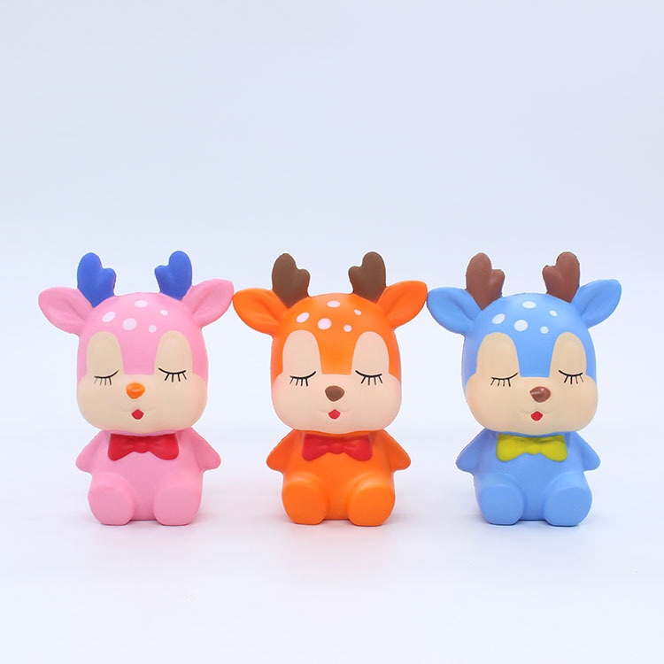 Factory Direct Pu Slow Rebound Foam Decompression Squishy Simulation Toy Large Pegasus Unicorn Deer details Picture