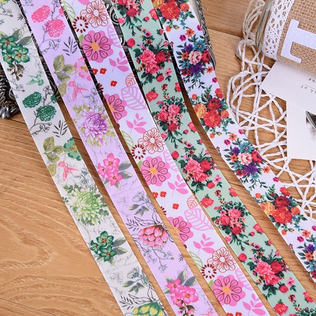 Rib thermal transfer printing multicolor florets thumbnail