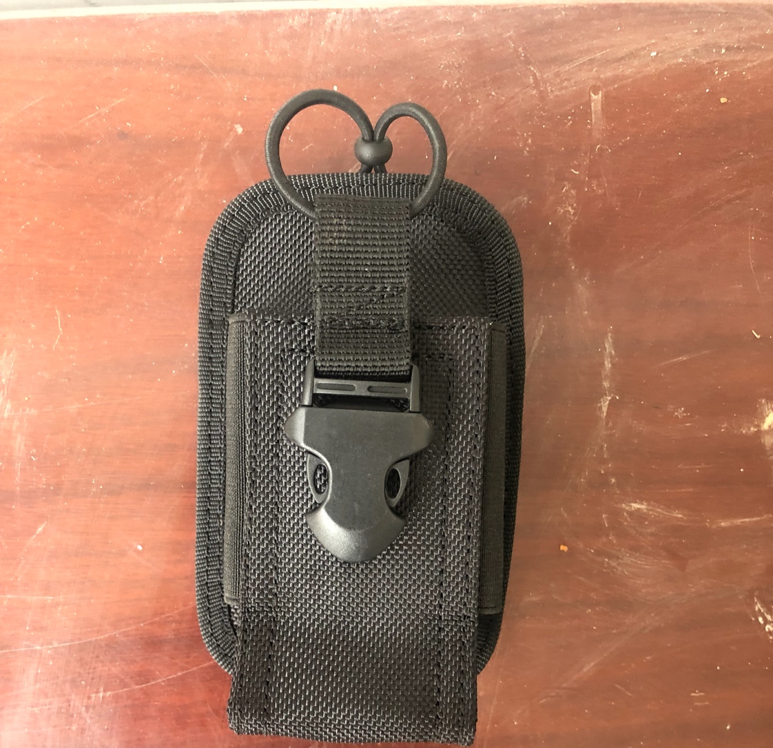 Security belt accessories bag Black armband tactical belt eight-piece new standard walkie-talkie bag thumbnail