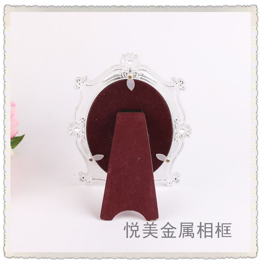 Creative decorative pearl display table photo frame, studio wedding photo frame, artistic photo, no-wash photo frame Item Picture