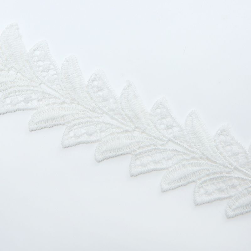 3.8 cm polyester filament, milk filament, cotton thread water-soluble embroidery lace accessories factory direct sales detail image 5