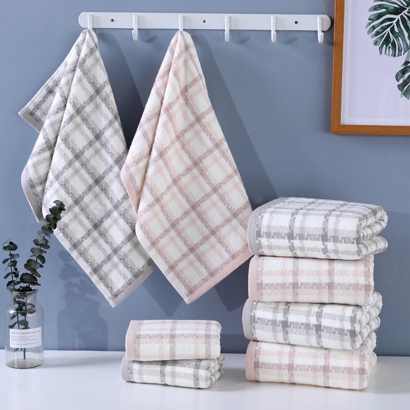 Gauze Face Towel Front Gauze Back Wool 33Cm*73Cm