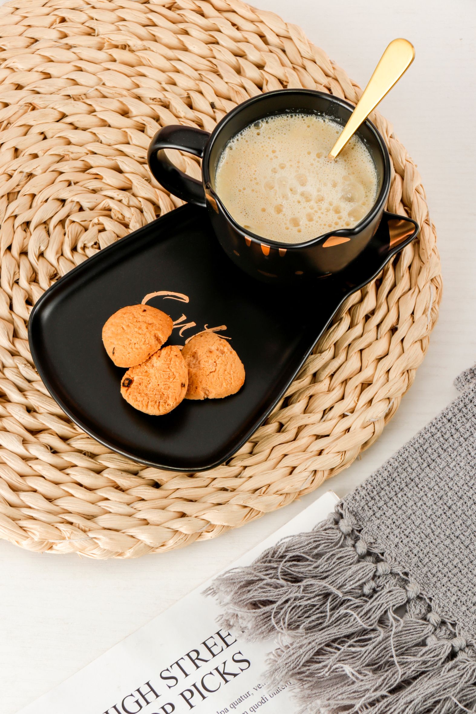Cute Cat Coffee Cup And Tray Gsjy3510 undefined