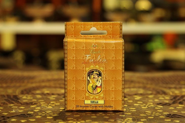 印度进口Touch india锥香塔香 一盒含20支香室内持久熏香现货可批详情图2