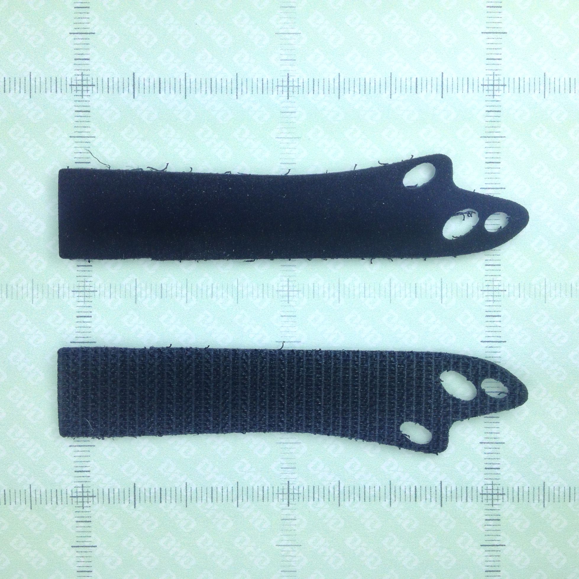 [Huadian accessories] Feathered injection molding clothing cuff standard high-grade injection molding environmental Velcro 14