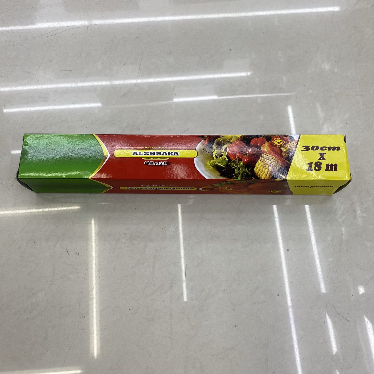 30cm*18m tinfoil aluminum foil baking paper oven barbecue kitchen supplies