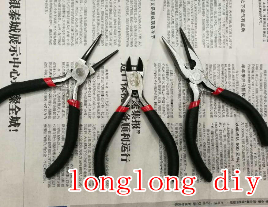 饰品钳子/圆口/斜口/平嘴/尖嘴钳子/DIY手工制作工具/饰品配件/