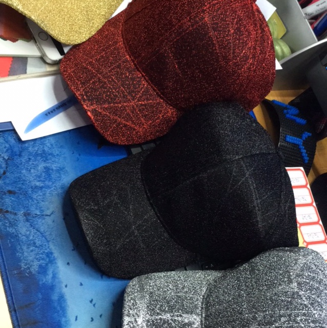 Sequined cap