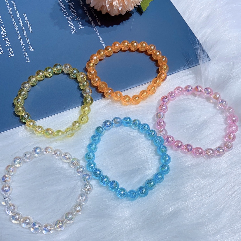 Handcrafted beaded bracelet