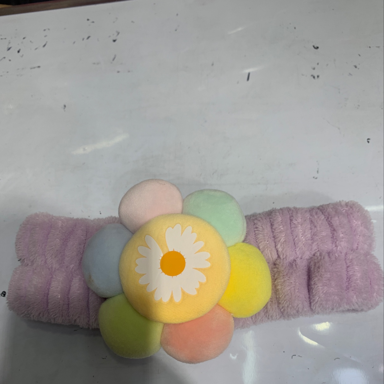 A popular sunflower hair band