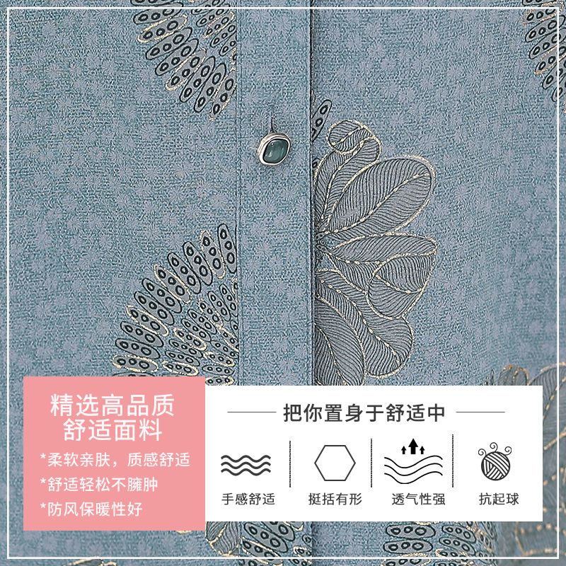 New summer shirts for middle-aged and elderly people, with lapels, long-sleeved shirts for mothers, clothes for the elderly, and thin shirts for grandmothers and grandmothers Application Scenario