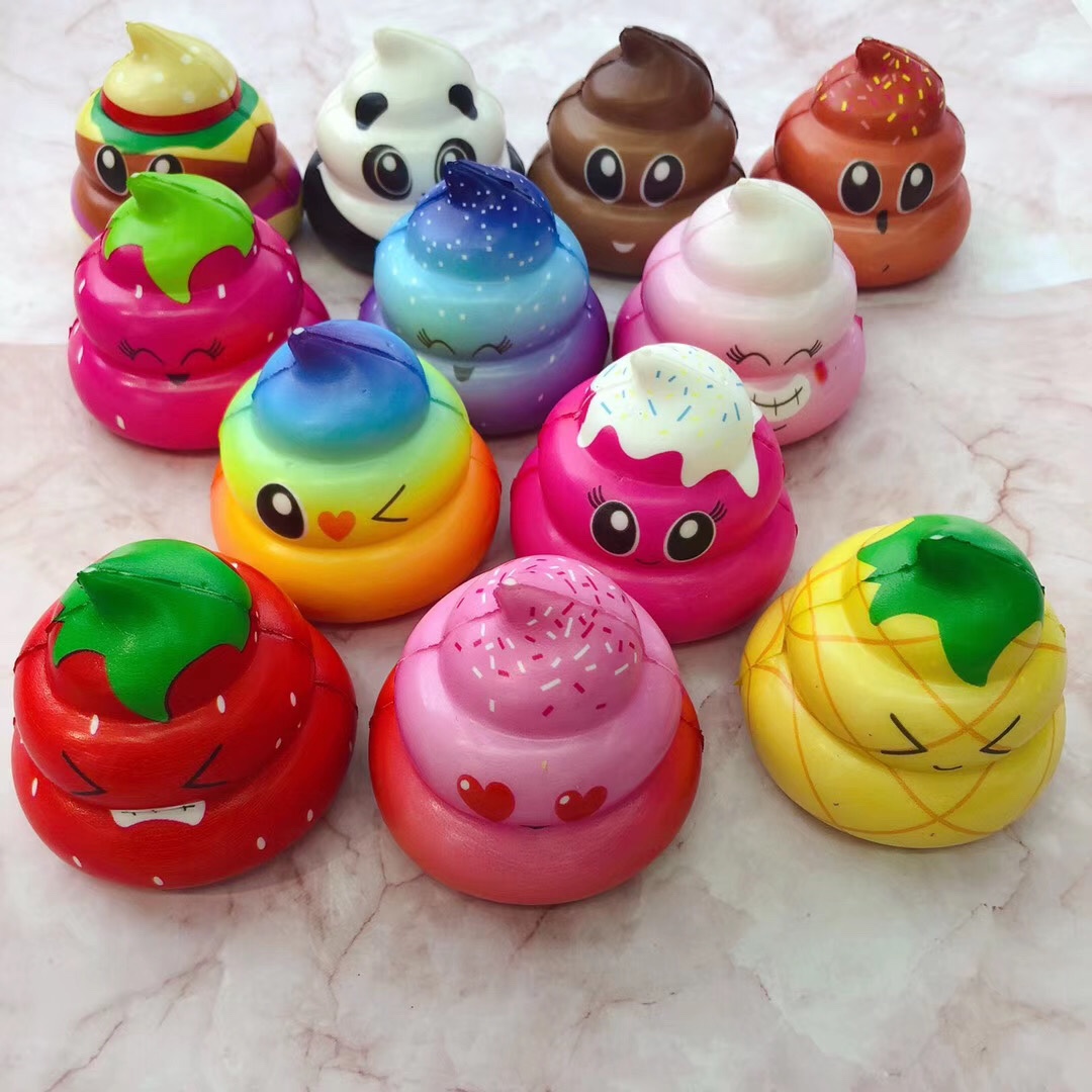 Slow Rebound Color Print Poo details Picture