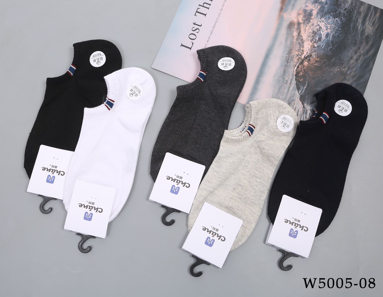 Men's socks with large heel with right Angle thumbnail