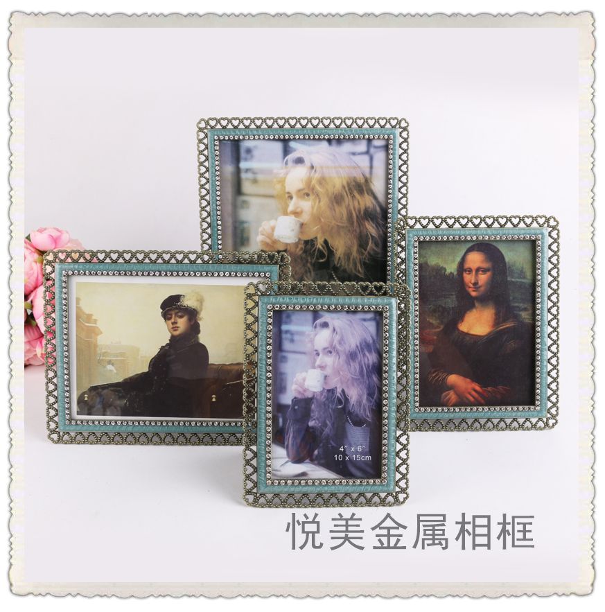 古典相框  合金相框 高档镜子 迷你镜子 镜子相框 儿童相框详情图1