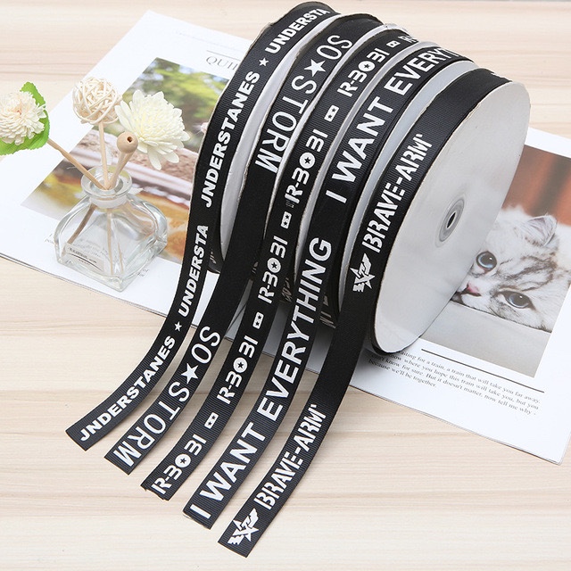 Direct sales from the manufacturer of ribbed printed letters