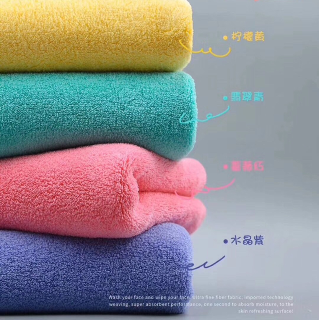 中国红浴巾详情图1