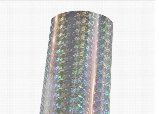 镭射PET碎玻璃刻字膜葱粉反光夜光刻字膜热转印烫画烫图详情3