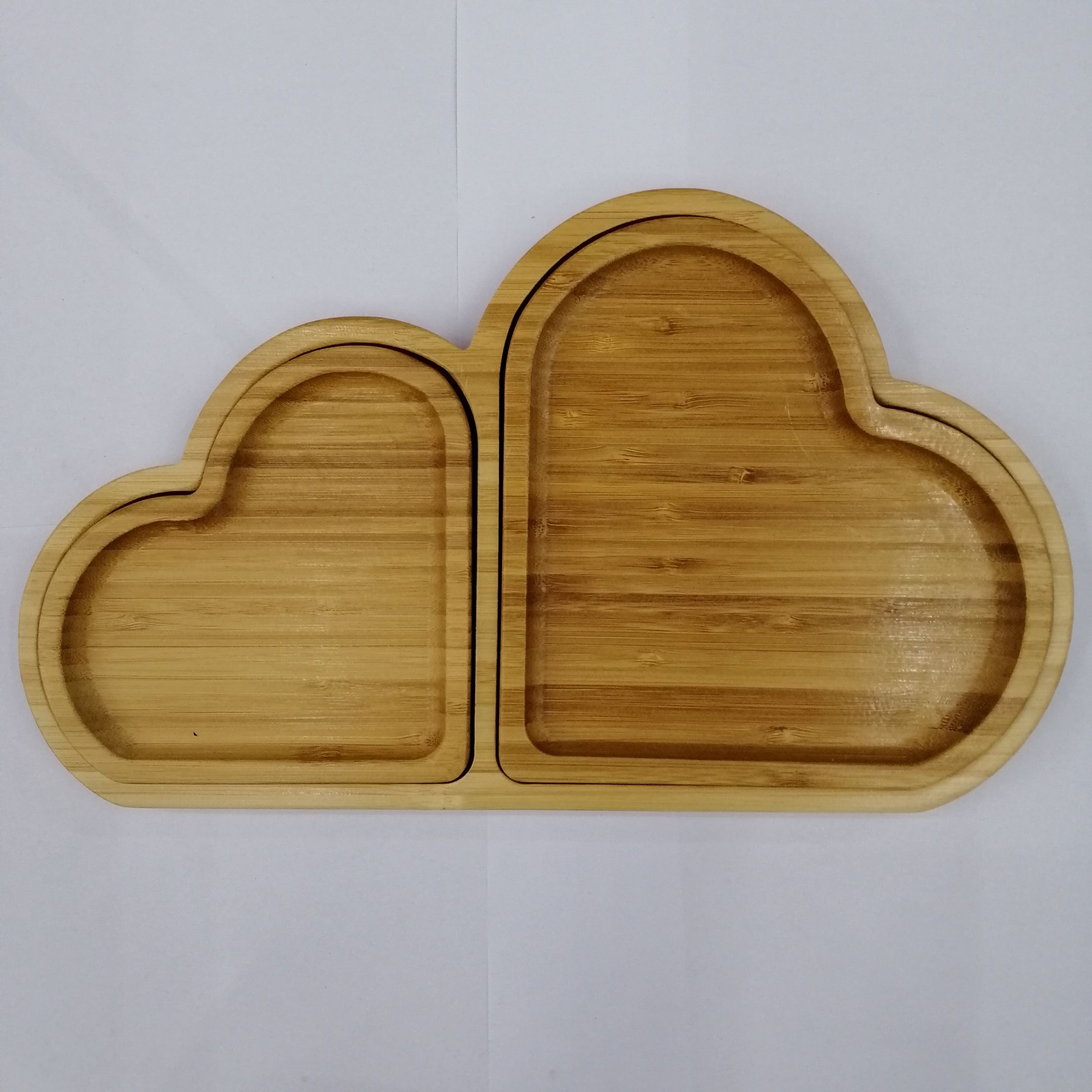 Bamboo tray fruit tray Dry fruit tray nut tray Nordic household tray
