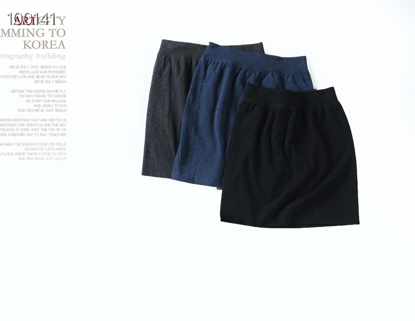 Thermal Cotton Flat Wrap Skirt 5847
