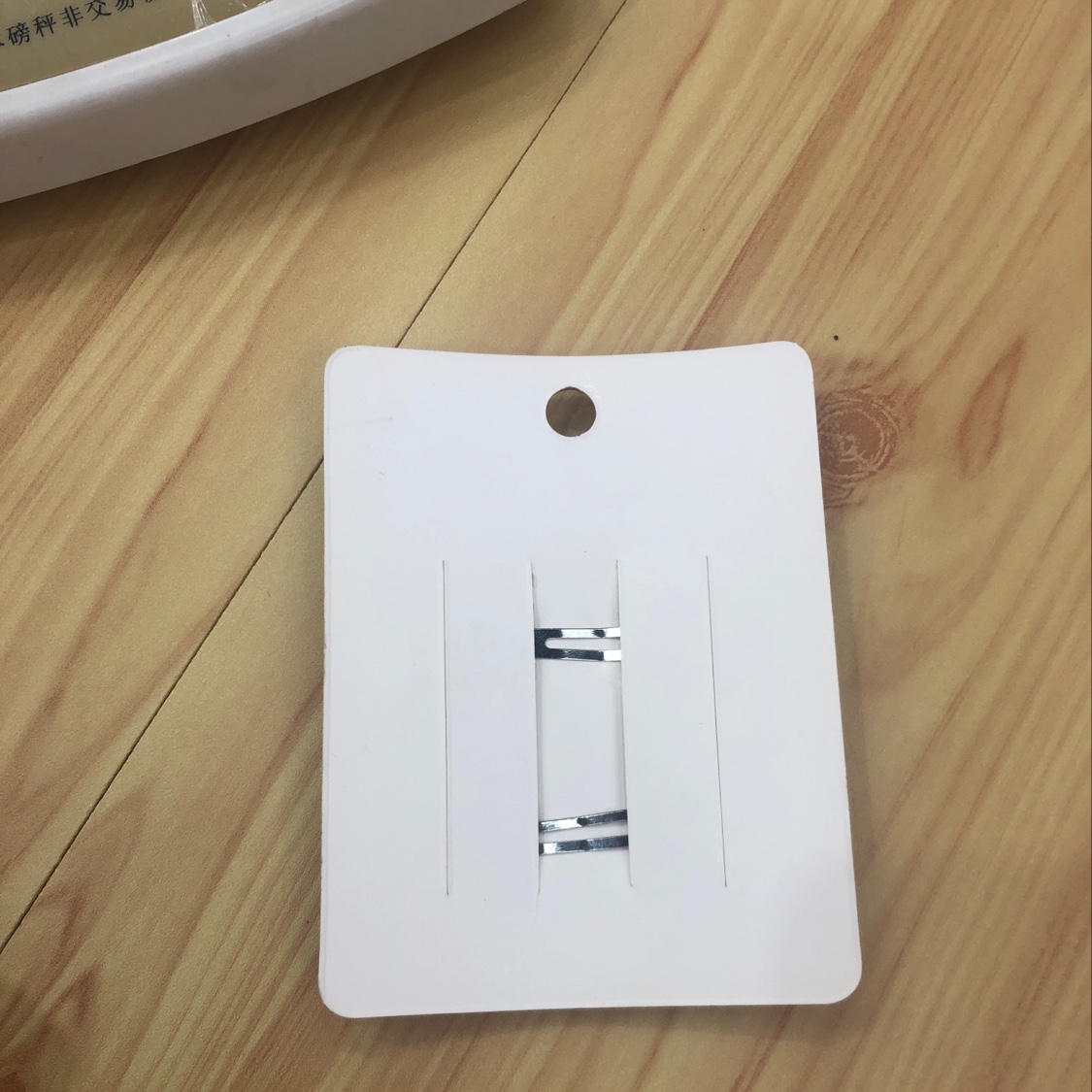 混彩兔子bb夹细节图