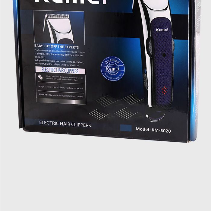 科美KM-5020精钢刀头理发剪充电式电推剪理发器详情图8