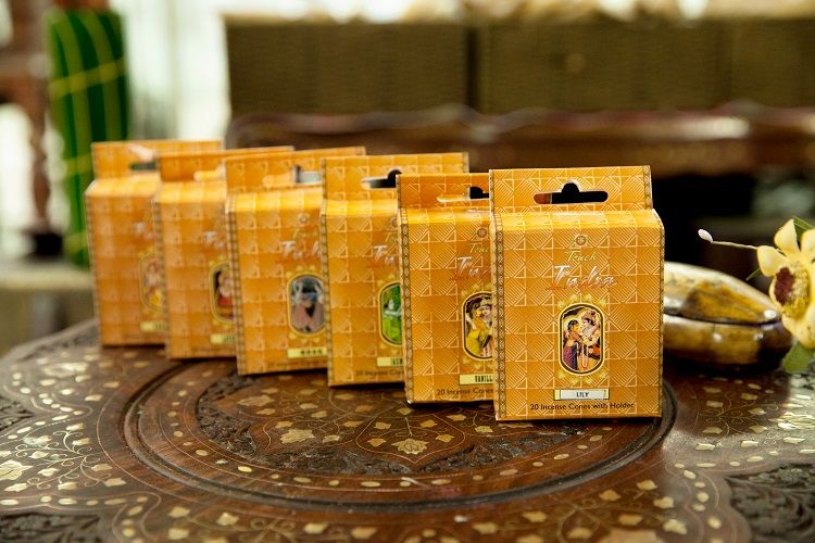 印度进口Touch india锥香塔香 一盒含20支香室内持久熏香现货可批图