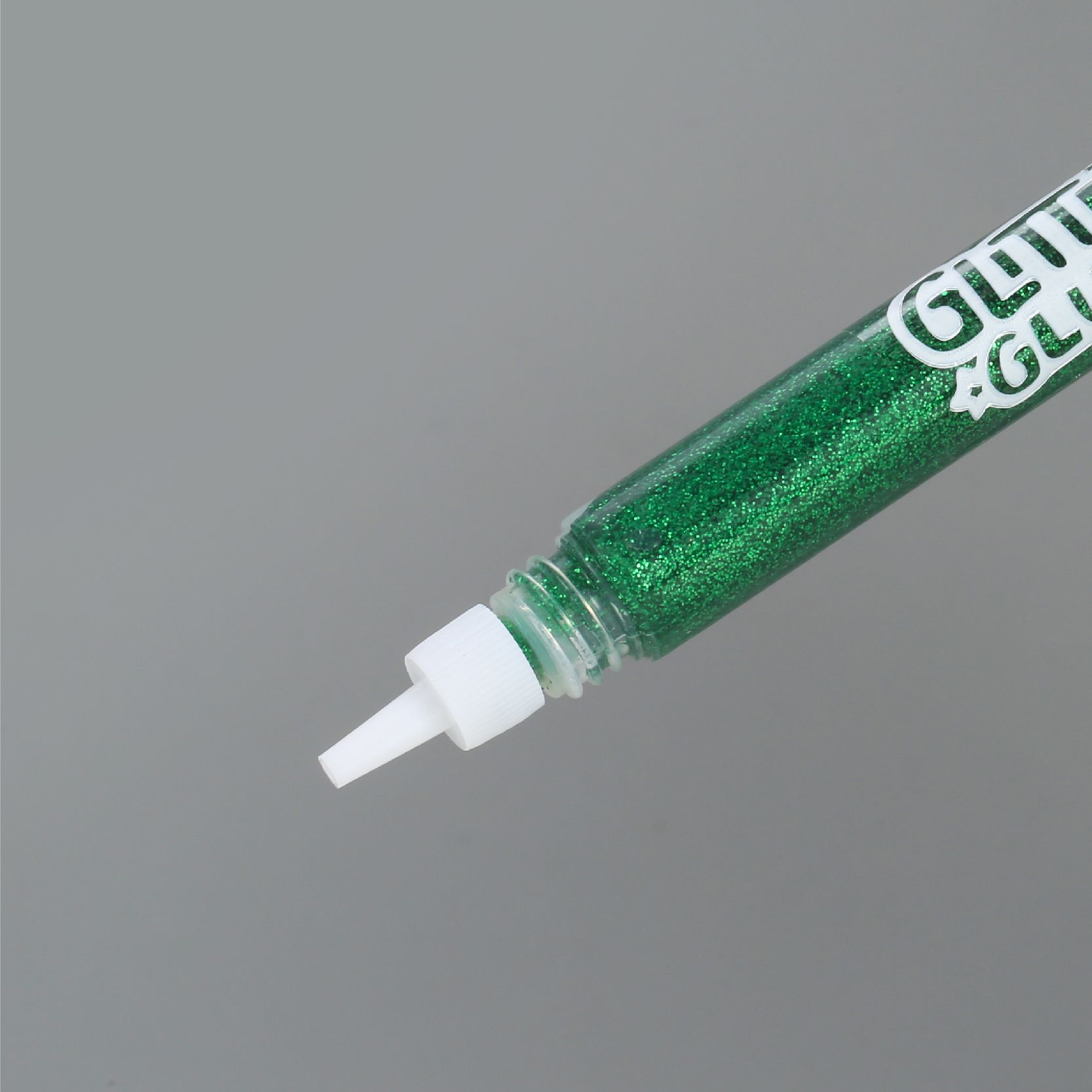 15ml gold powder glue, 6 suction cards, seven-color glue. Glitter gel pen detail image 1