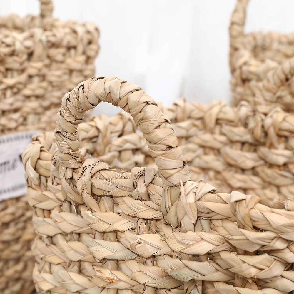 厂家直销手编收纳篮，脏衣篓，玩具，杂物整理筐详情图2