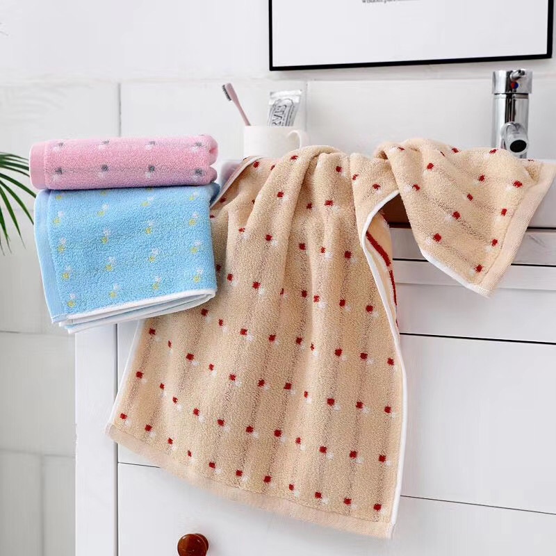 90g pure cotton 33cm*73cm face towel details Picture