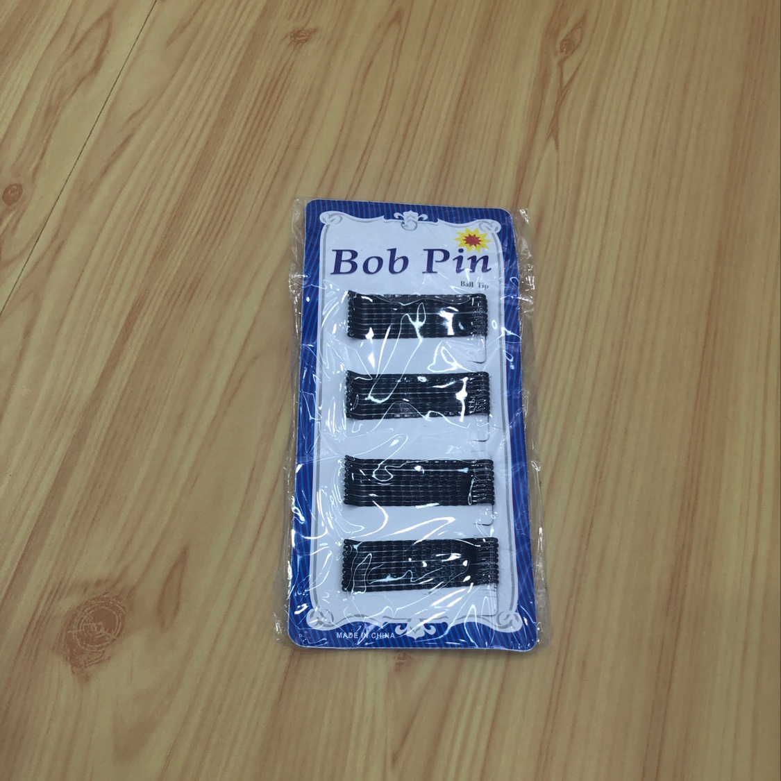 黑色一字夹 36支一卡