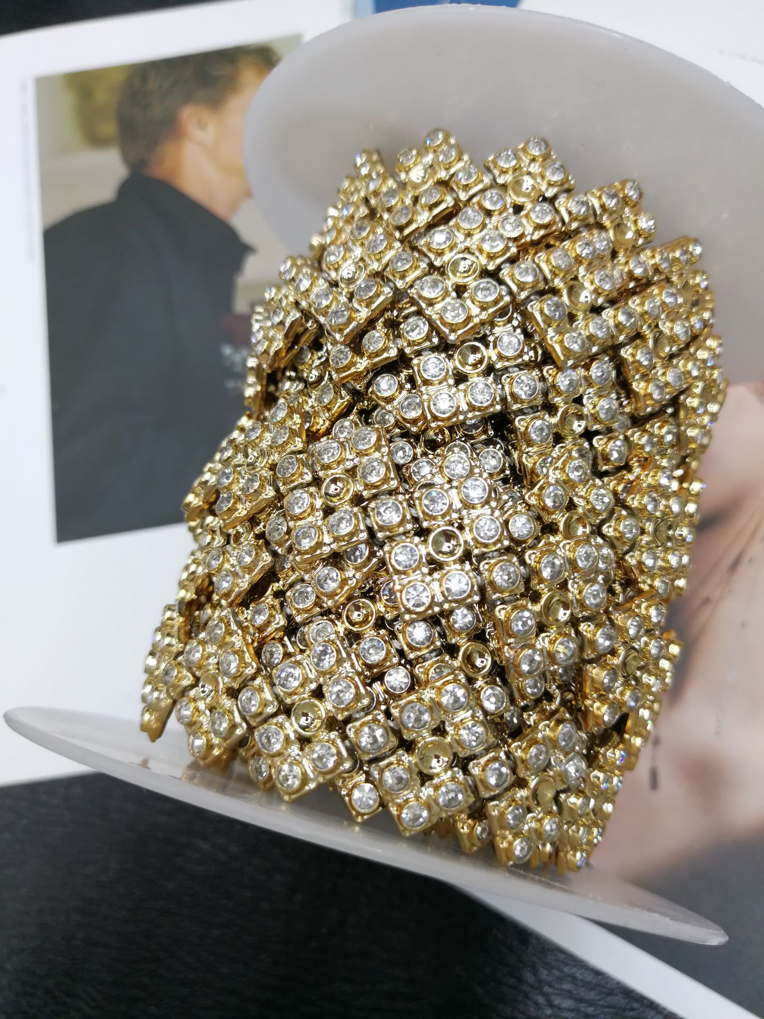 圣诞装饰帽子围巾服装辅料鞋子配件箱包工艺品珍珠钻饰线钻详情图7