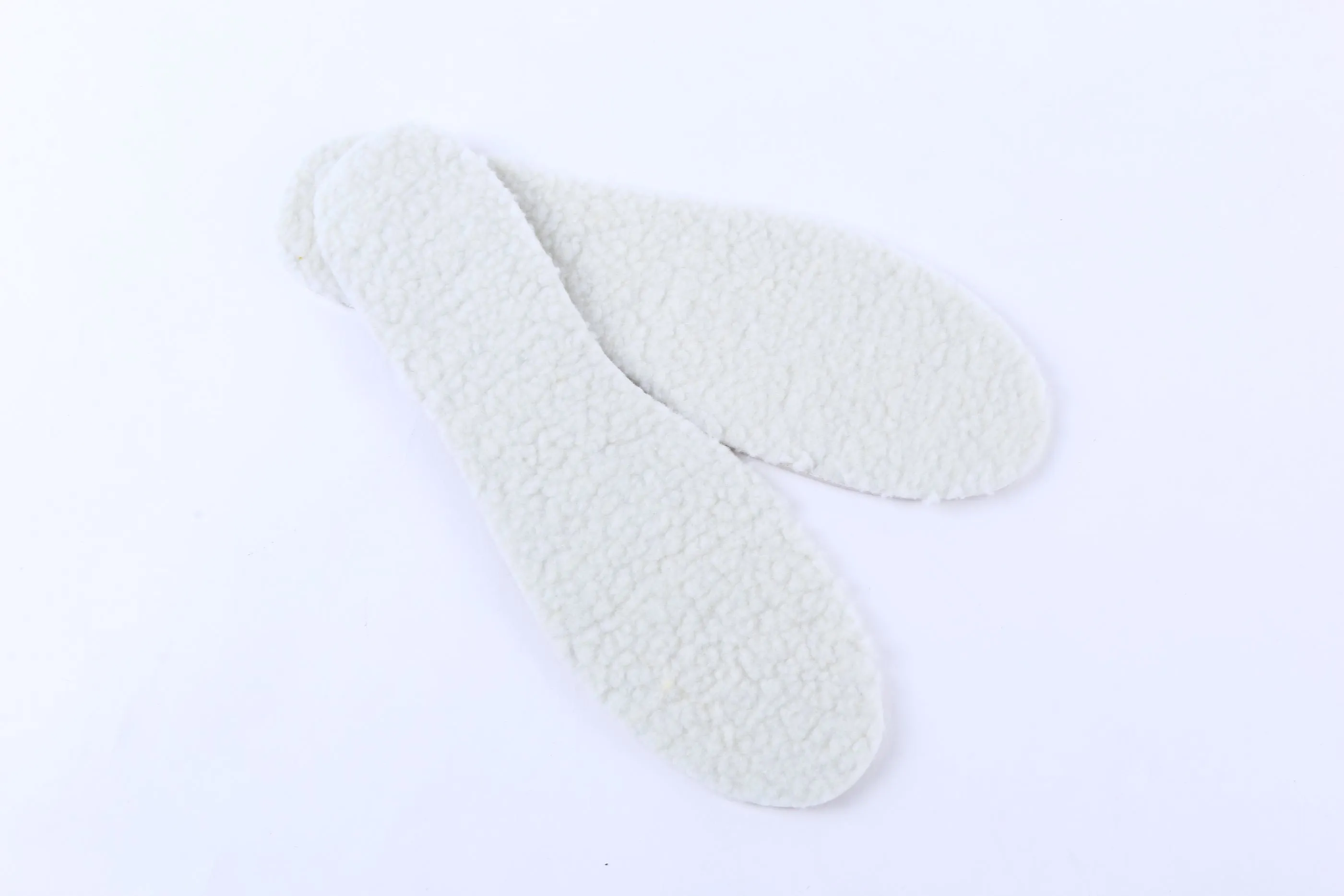 EVA white lambskin insoles, plush insoles, warm insoles detail image 1
