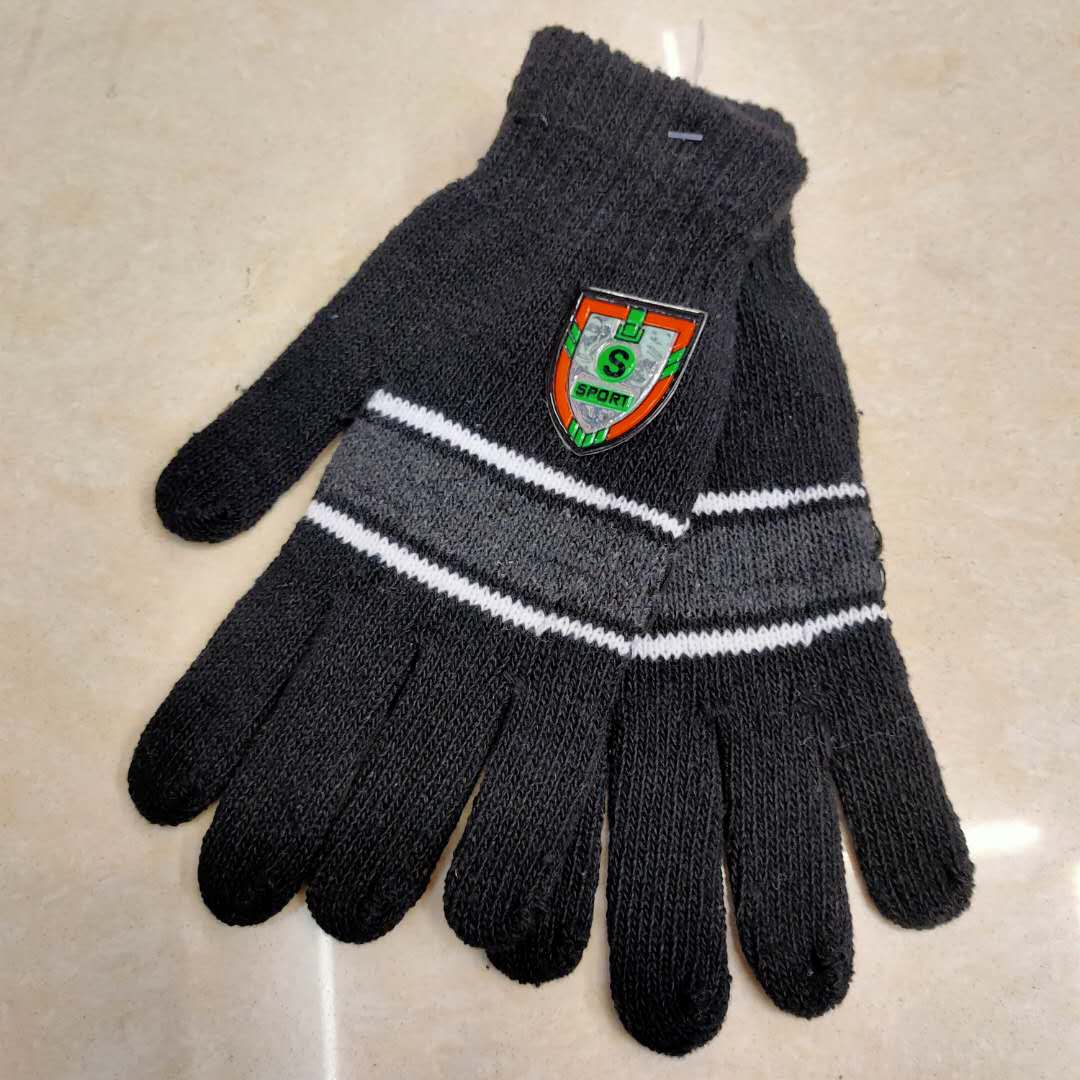 BJQ All kinds of jacquard gloves Glue gloves imitation cashmere gloves 014 thumbnail
