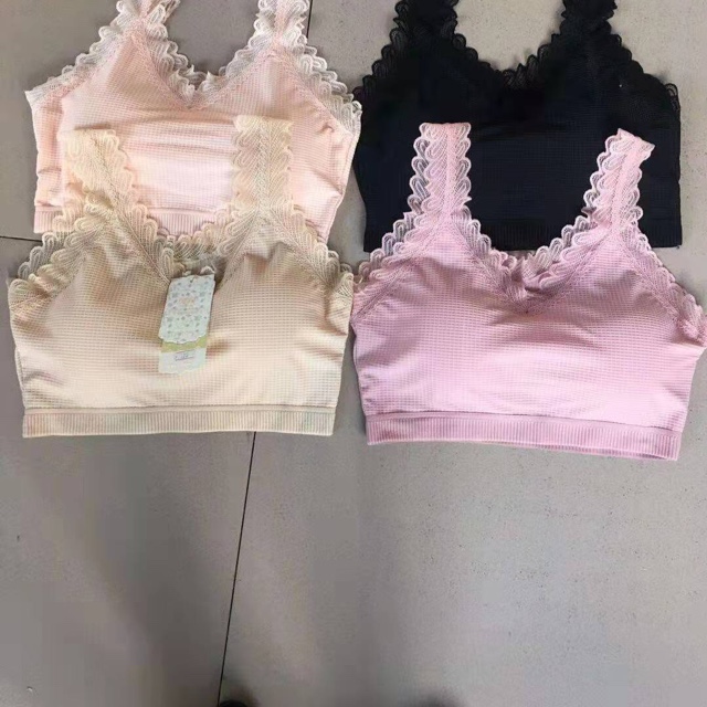 Women's underwear sexy lace lace top vest thumbnail