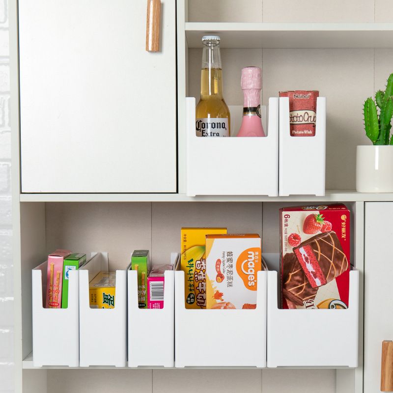Factory direct sales of large kitchen cabinets, storage boxes for bowls and chopsticks, storage boxes for cooked food and seasonings, and sorting and storage boxes SR2276 Application Scenario